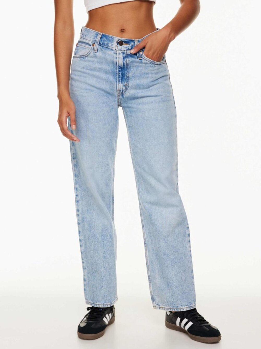Levi's Premium Dad Jeans - 'Charlie Boy' Light Wash - Size 28
